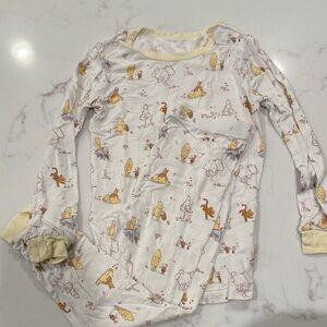 Magnetic Me White and Yellow Kids Pajama Set